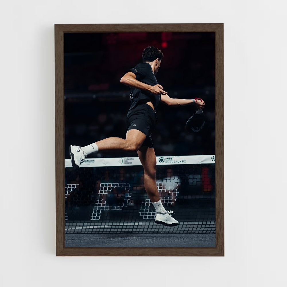 Poster Course Impétueuse – affiche Padel (vue 5)